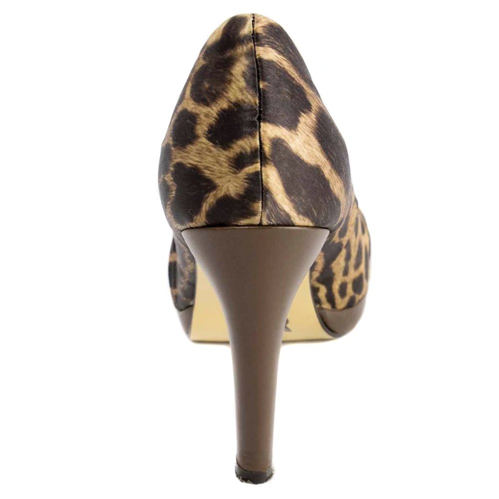 Beverly Feldman Leopard Animal Print Peep Toe Pum… - image 6
